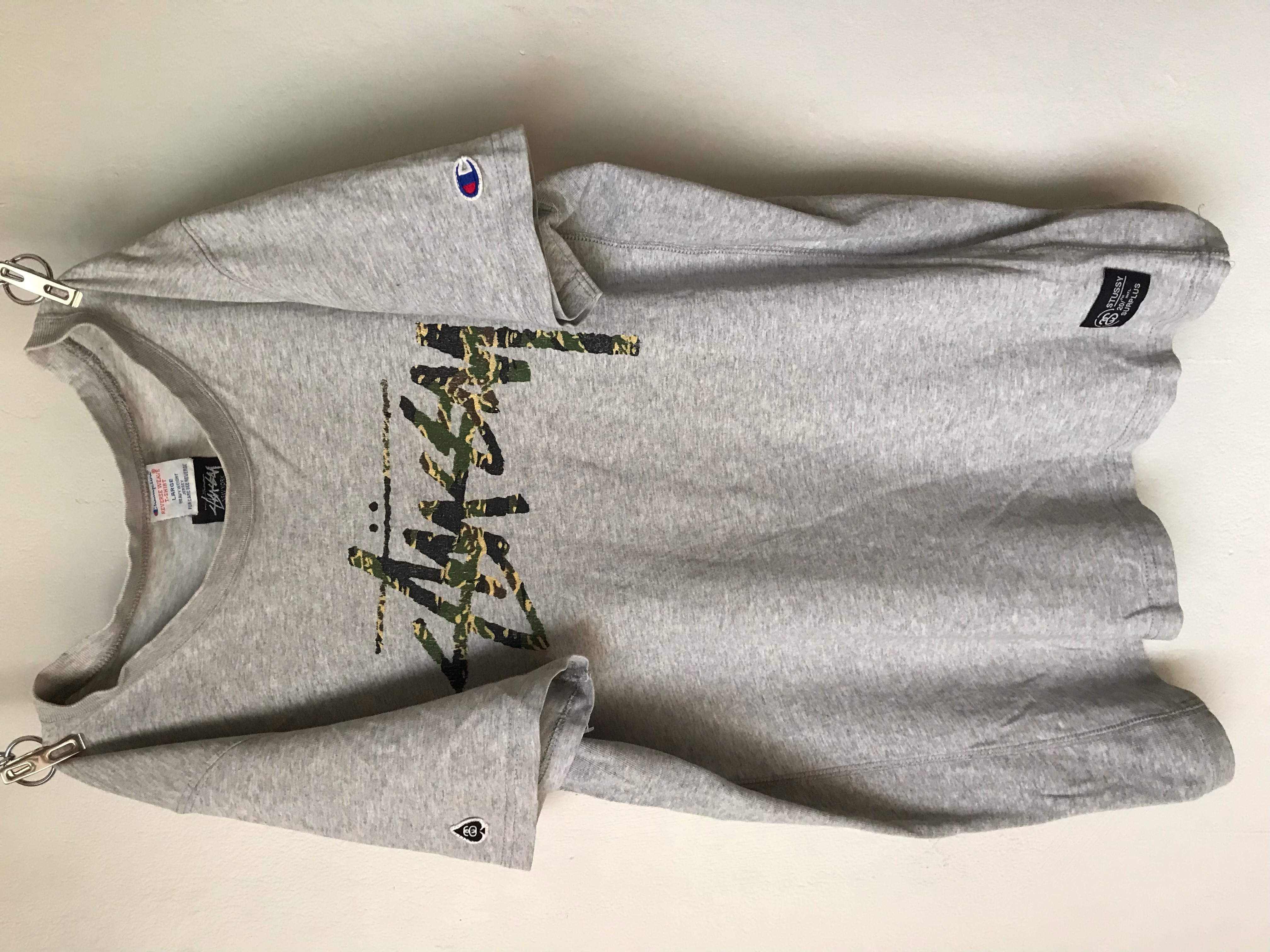 Stussy X Champions Basic tee Camo