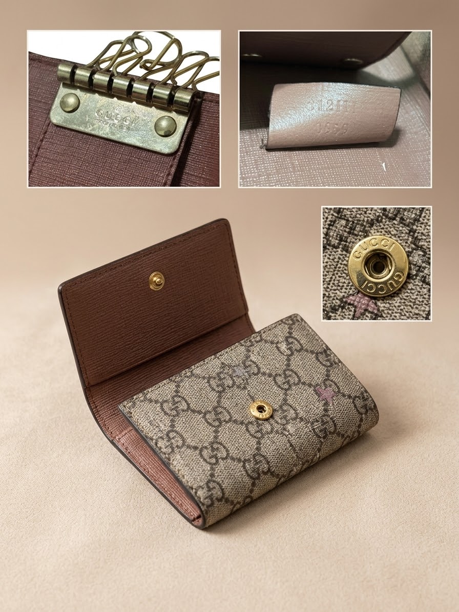 Gucci 6-Ring Key Case / Key Holder
